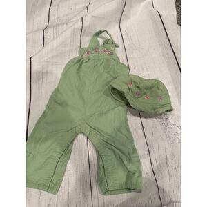 Nursery Rhyme Corduroy Overalls with Hat